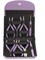 The Beadsmith Fashion Color Pliers – Slimline Color-Coordinated Tools – Matching Clutch in Beige – Jewelry Making Supply Kit to Create Necklaces, Bracelets, Earrings & More